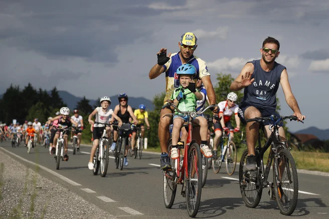Družinsko-šolski maraton je bil najbolj množičen dogodek z več kot 3500 udeleženci. FOTO: Leon Vidic