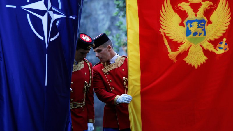 Fotografija: Črna gora se je lani Natu pridružila kot 29. članica. FOTO: Stevo Vasiljević/Reuters