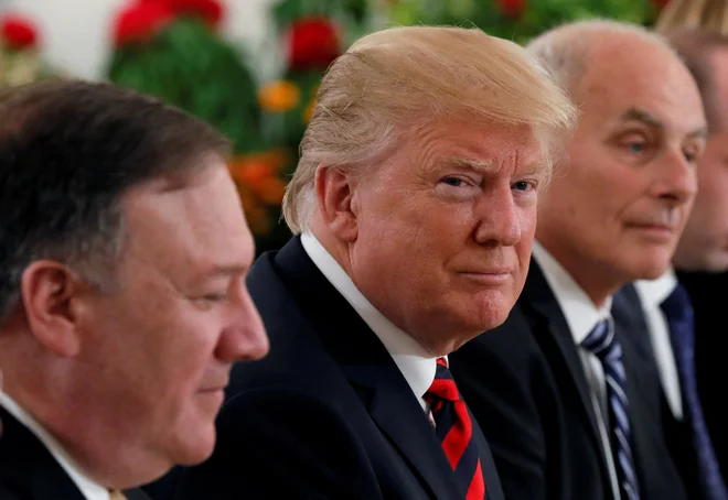 Ameriški predsednik Donald Trump FOTO: Reuters/Jonathan Ernst