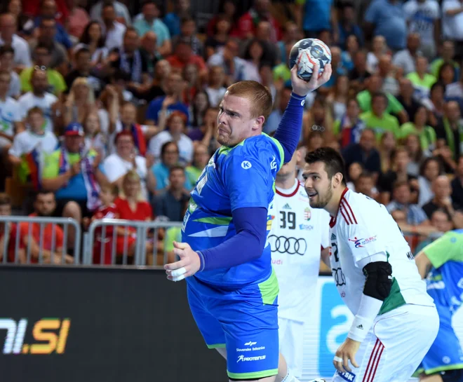 Matej Gaber bo izpustil sredino tekmo na Madžarskem. Foto: Slavko Kolar