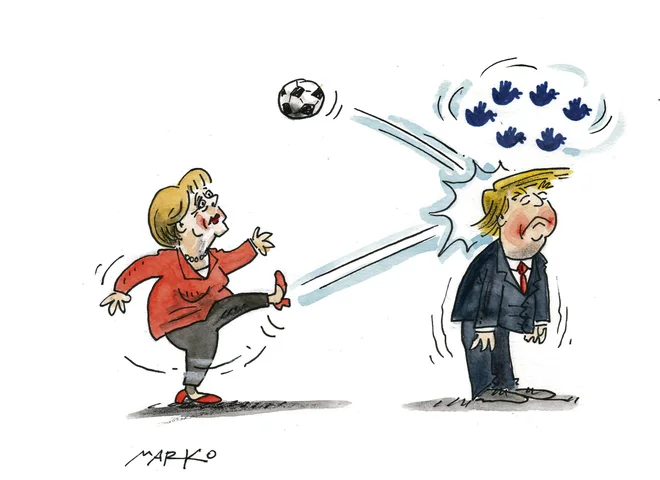 Da bo Unija kos velikim izzivom, bo morala premagati predvsem svoje notranje težave. KARIKATURA: Marko Kočevar