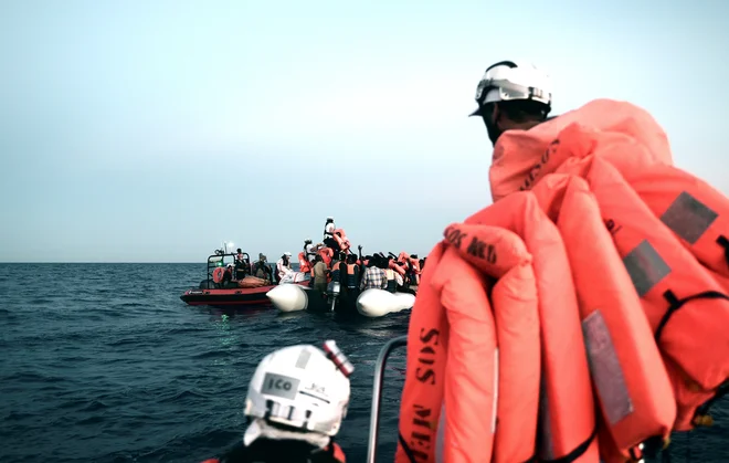 Na krovu MS Aquarius.<br />
FOTO REUTERS