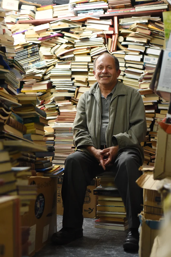&raquo;Največ, kar lahko zapustimo svojim otrokom, je izobrazba,&laquo; pravi José Alberto Gutiérrez. FOTO: César Melgarejo/El Tiempo