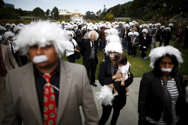 A ni vsak znanstvenik, ki ima drugačen, »uporniški« pogled, nerazumljeni genij. Tako kot ni vsak otrok, ki ne spregovori do tretjega leta starosti, nadarjen kot Einstein. FOTO: Reuters