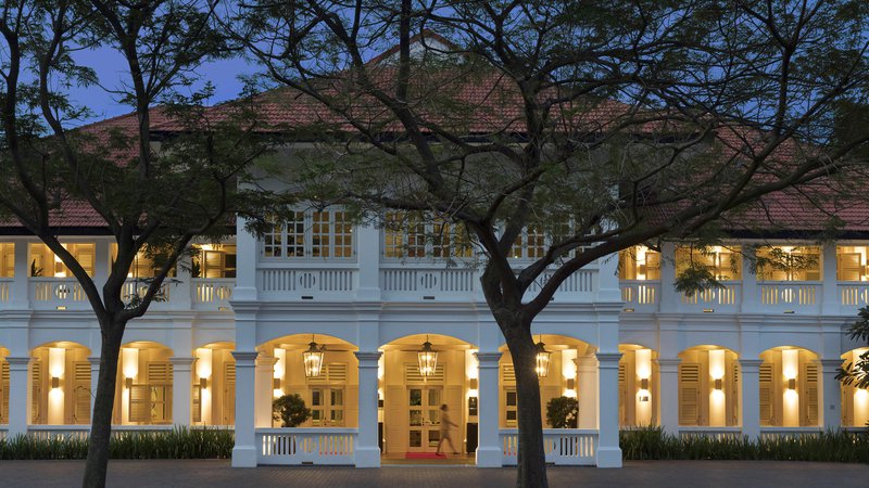 Fotografija: Hotel Capella je utelešenje najbolj dramatične preobrazbe nekdanje britanske kolonije v eno najbogatejših mest na svetu. Foto AP