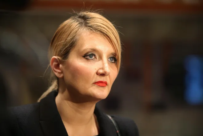 Ministrica meni, da Slovenija dobro brani zunanjo schengensko mejo. FOTO: Jure Eržen/Delo