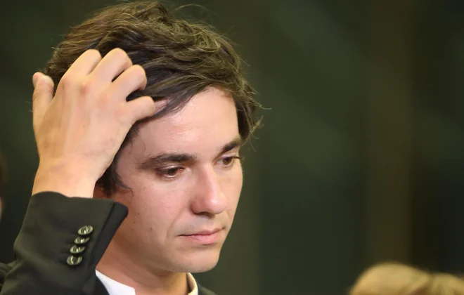 Luka Mesec, predsednik stranke Levica Foto Jure Eržen