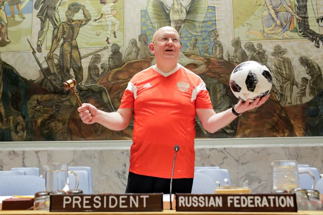 Ruski veleposlanik pri ZN Vasilij Nebenzija.