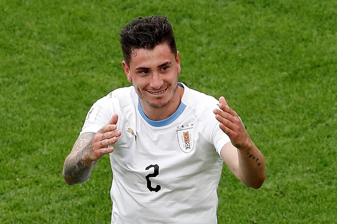 Jose Gimenez je premagal urok egiptovskih vrat. Foto: Reuters