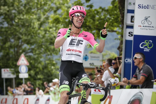 Rigoberto Uran bo danes branil zeleno majico. Foto Uroš Hočevar