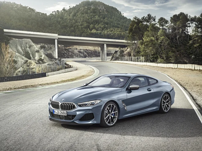 BMW serije 8 - za zdaj še na fotografijah, konec leta tudi na cestah. FOTO: Bmw Ag / Daniel Kraus