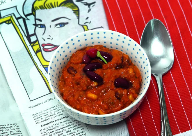Poletov recept: vroči vege čili. FOTO: Arhiv Polet