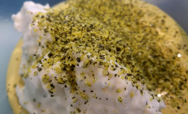 Flight Recipe: Pumpkin Seed Pie. PHOTO: Tanya Drinovec