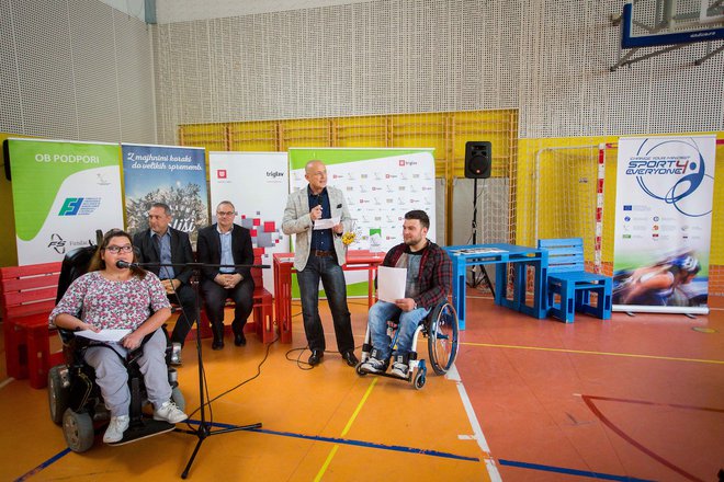 Press conference of Paralympic committe of Slovenia, on April 6, 2017 in Zavod Cirius, Kamnik, Slovenia.  Photo by Ziga Zupan / Sportida