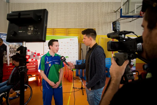 Press conference of Paralympic committe of Slovenia, on April 6, 2017 in Zavod Cirius, Kamnik, Slovenia.  Photo by Ziga Zupan / Sportida