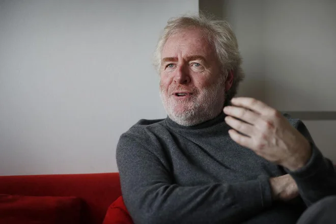 V Slovenijo ni prišel po naključju, saj je bil osrednji gost otvoritve prostora Vaclava Havla v ljubljanskem Severnem parku, kar je eden od projektov Amnesty International. FOTO: Leon Vidic/Delo