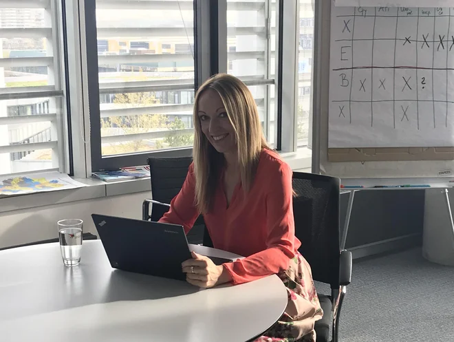 Maja Rode Žižmund je na Bavarskem direktorica prodaje pri podjetju Astellas Pharma, odgovorna za nemški trg.