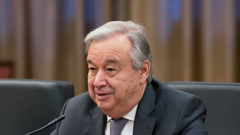 Fotografija: Antonio Guterres, Generalni sekretar ZN. Foto: Pool/Reuters