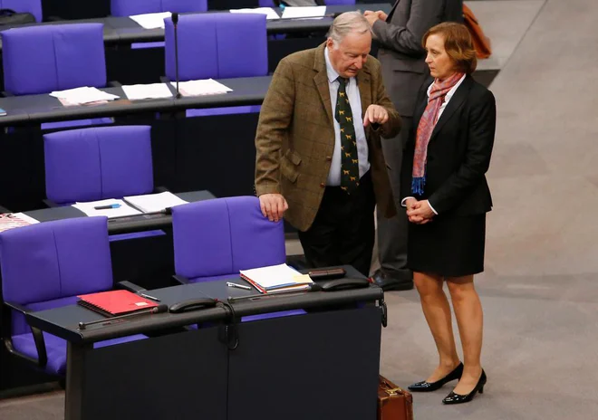AfD je najbolj žolčna opozicija kanclerkini begunski politiki. FOTO: AP Pictures