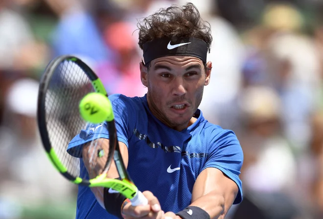 Rafael Nadal meri na enajsto lovoriko v kneževini. FOTO: William West/AFP