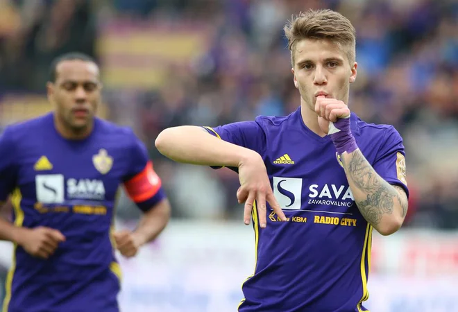 Luka Zahović je v dobrem mesecu zabil osem golov, v tednu dni pa kar šest. FOTO: Tadej Regent/Delo
