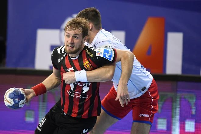 Luka Cindrić je ključni igralec Vardarja, ki brani naslov evropskega prvaka. FOTO: Uroš Hočevar/Delo