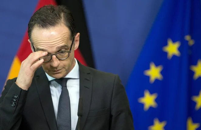 Zunanji minister Heiko Maas si ni mogel predstavljati, da bi lahko bil del rešitve nekdo, ki je proti svojemu prebivalstvu uporabil kemično orožje. FOTO: AP