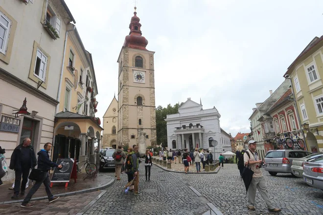 Večina Ptujčanov za glavna turistična aduta svojega mesta šteje staro mestno jedro in vinsko klet. FOTO: Tadej Regent/Delo