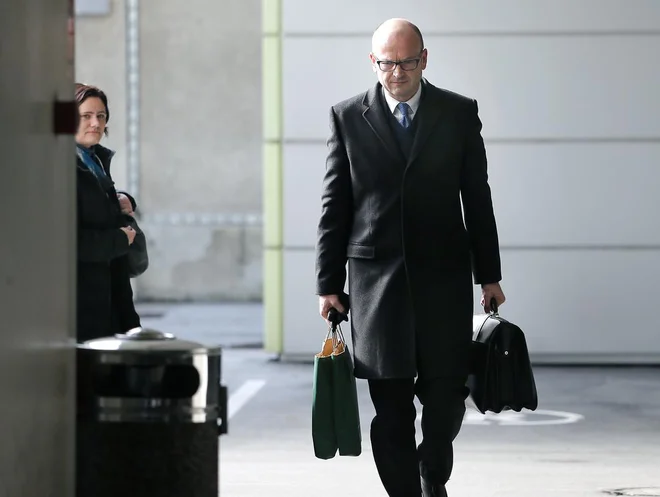 Boštjan Jazbec ima ob odhodu iz službe v Banki Slovenije pravico do odpravnine, čeprav je ta pravica v neskladju z internimi akti ustanove. FOTO: Aleš Černivec/Delo