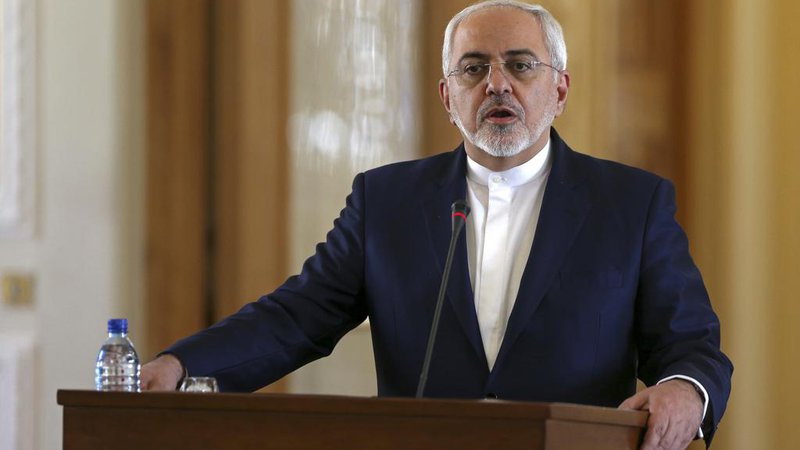 Fotografija: Iranski zunanji minister Mohamad Džavad Zarif. FOTO: Vahid Salemi/AP