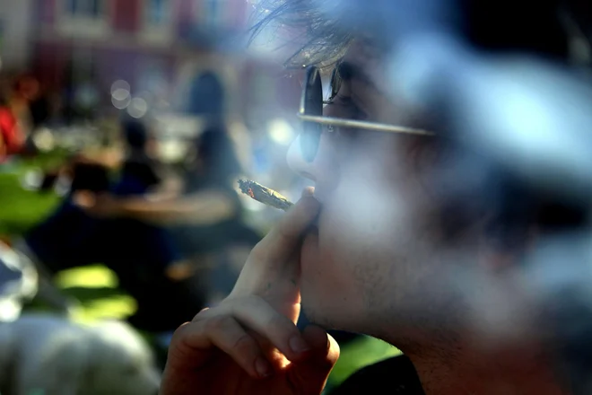 Marihuana marš 2018 na kongresnem trgu. FOTO: Roman Šipić/Delo