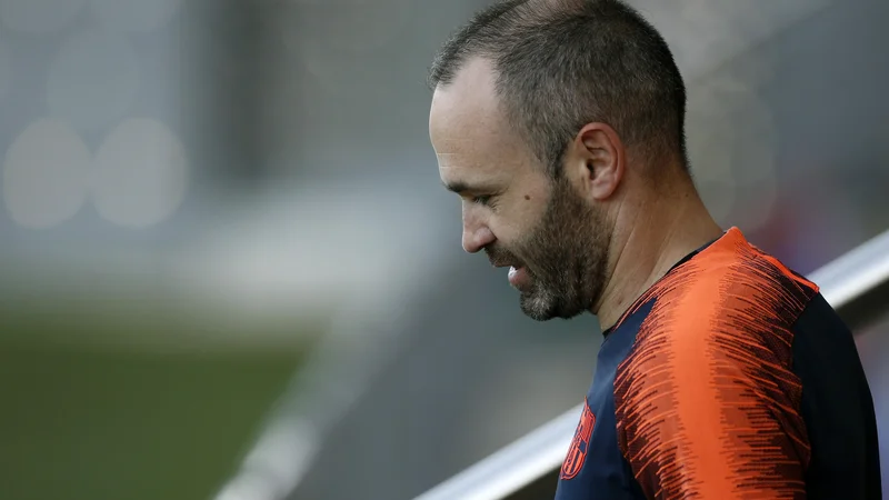Fotografija: Andres Iniesta se seli na Kitajsko. Foto Manu Fernandez/AP