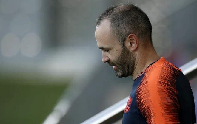 Andres Iniesta se seli na Kitajsko. Foto&nbsp;Manu Fernandez/AP