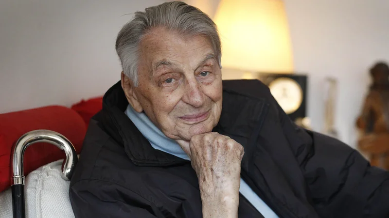 Fotografija: Demeter Bitenc, slovenski filmski, televizijski in gledališki igralec. Foto: Leon Vidic/Delo