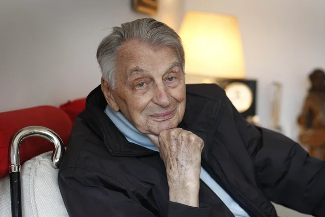 Demeter Bitenc, slovenski filmski, televizijski in gledališki igralec. Foto: Leon Vidic/Delo