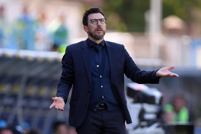 Romin trener Eusebio di Francesco: »Po veliki zmagi nad Barcelono so fantje spoznali, da lahko premagajo vsakogar.«