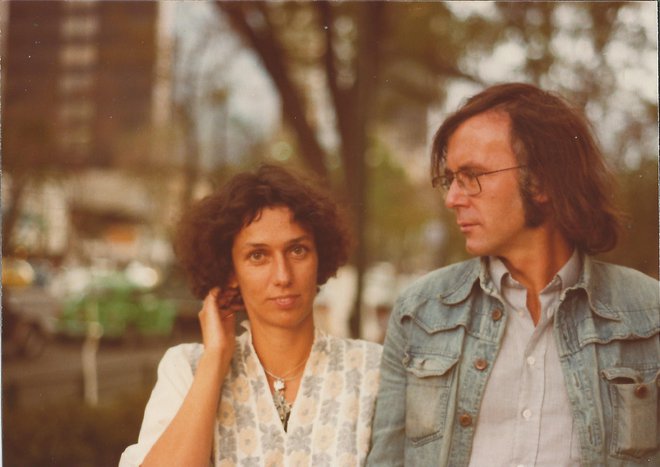 Metka Krašovec in Tomaž Šalamun v Mehiki januarja 1979. FOTO: Tone Hočevar