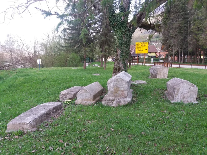 Stečki, srednjeveški nagrobniki. FOTO: Helena Kocmur/