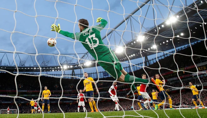 Jan Oblak je imel tri izjemne parade, zato je Atletico preživel londonski pekel.