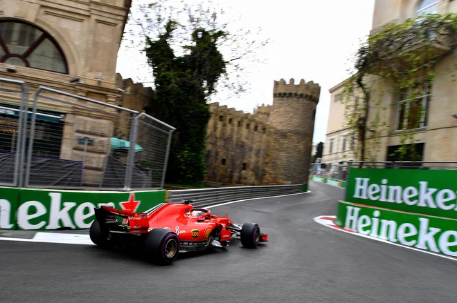 Sebastian Vettel postaja kralj kvalifikacij v tej sezoni. Foto&nbsp;Andrej Isaković/AFP