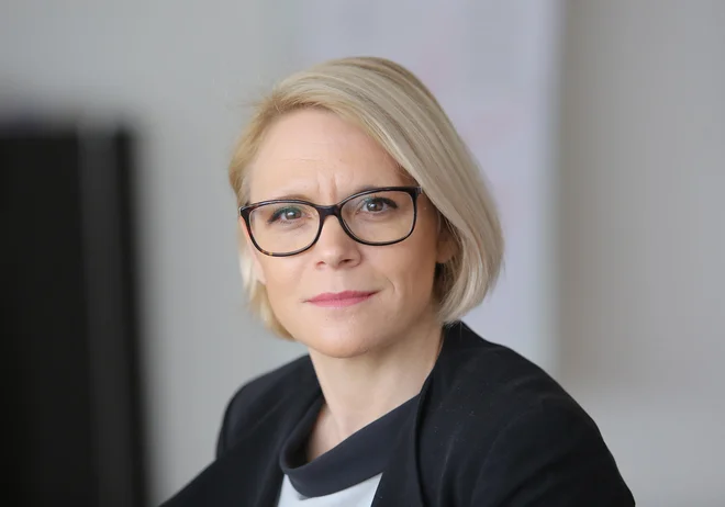 Anja Kopač Mrak ministrica za delo družino in socialne zadeve FOTO: Jože Suhadolnik/