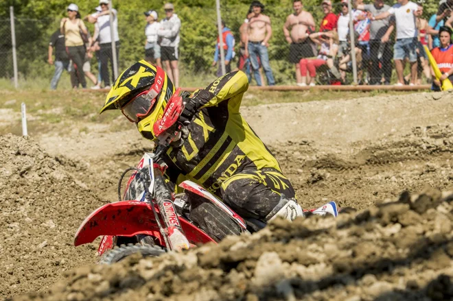 Tima Gajserja po 5. mestu v Rusiji čaka premor pred dirko v Latviji. Foto Honda Pro Racing