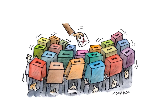 Karikatura: Marko Kočevar
