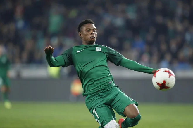 Issah Abass je potrdil zmago Olimpije. FOTO: Leon Vidic/Delo