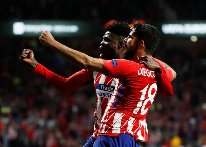 Diego Costa je potrdil napredovanje Atletica v finale.