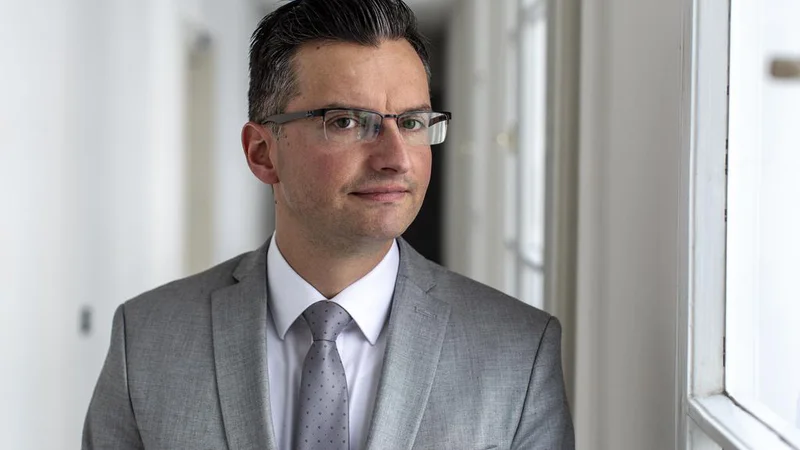 Fotografija: Marjan Šarec: Že na začetku sem povedal, da gremo na volitve sami, in prepričan sem tudi, da je zdaj čas za novo generacijo. FOTO: Voranc Vogel