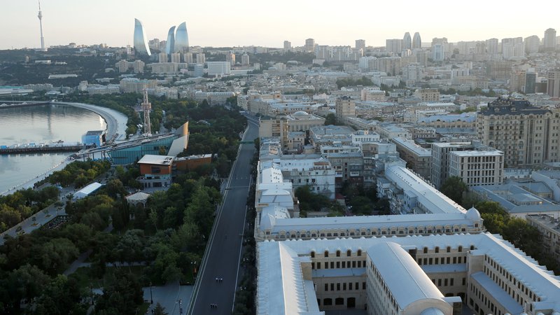 Fotografija: Baku, prestolnica Azerbajdžana.