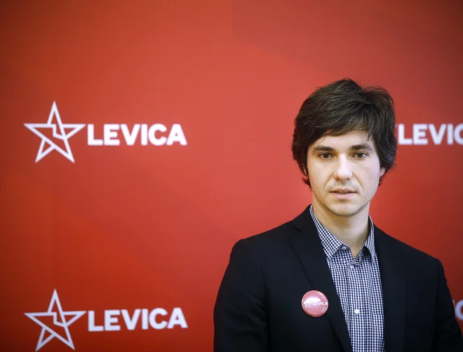 Luka Mesec, Levica FOTO: Blaz Samec
