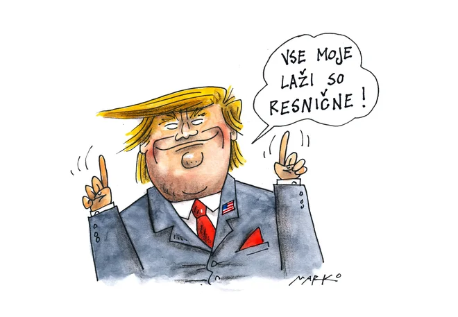 Resnica Karikatura: Marko Kočevar