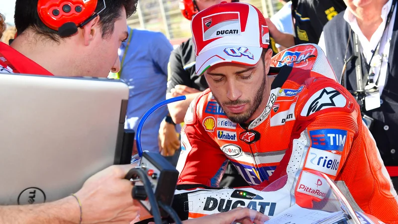 Fotografija: Andrea Dovizioso je zadovoljen z dosedanjo bero in vodstvom v SP.